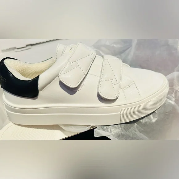 New Kurt Geiger White Leather Sneakers Size 2 - Picture 3 of 9